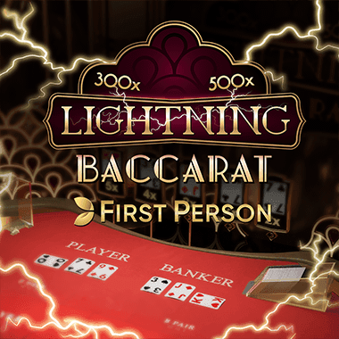 First Person Lightning Baccarat